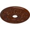 Ekena Millwork Acanthus Twist Medallion (Canopies up to 8 3/8"), 23 5/8"OD x 4 5/8"ID x 1 7/8"P, Mahogany CM23ACBMC - alternate 4
